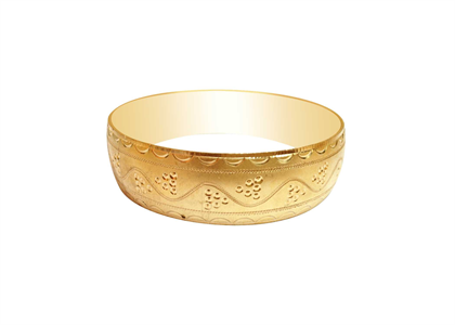 Gold Plated | Diamond Cut Bangles